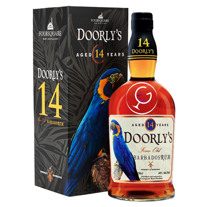 RHUM DOORLY'S FOURSQUARE FINE OLD 14Y 48% CL.70 GB