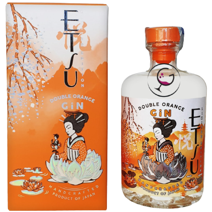 GIN ETSU DOUBLE ORANGE 43% CL.70 GB