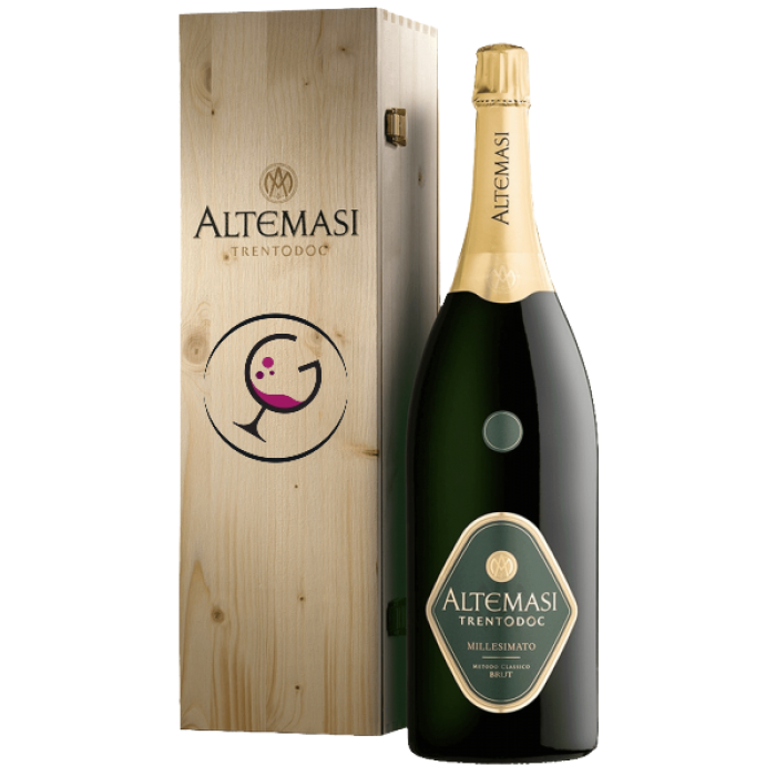 SPUMANTE jerob ALTEMASI TR.DOC BRUT MILLES.LT.3 LEGNO