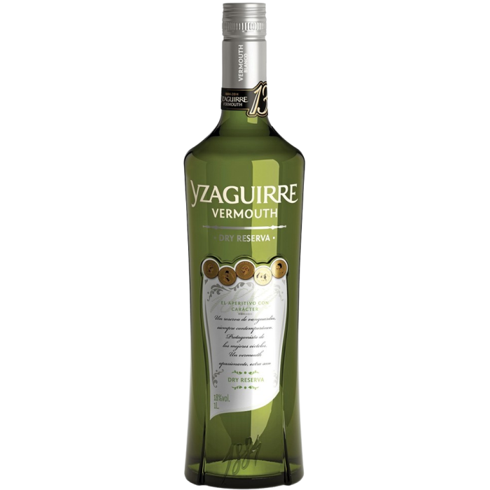 VERMOUTH YZAGUIRRE DRY RESERVA 18% LT.1