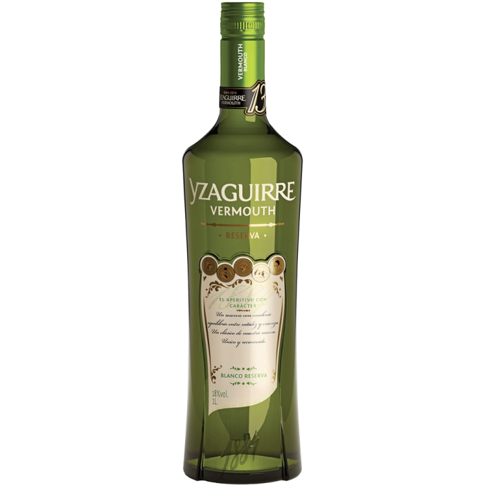 VERMOUTH YZAGUIRRE BLANCO RESERVA 18% LT.1