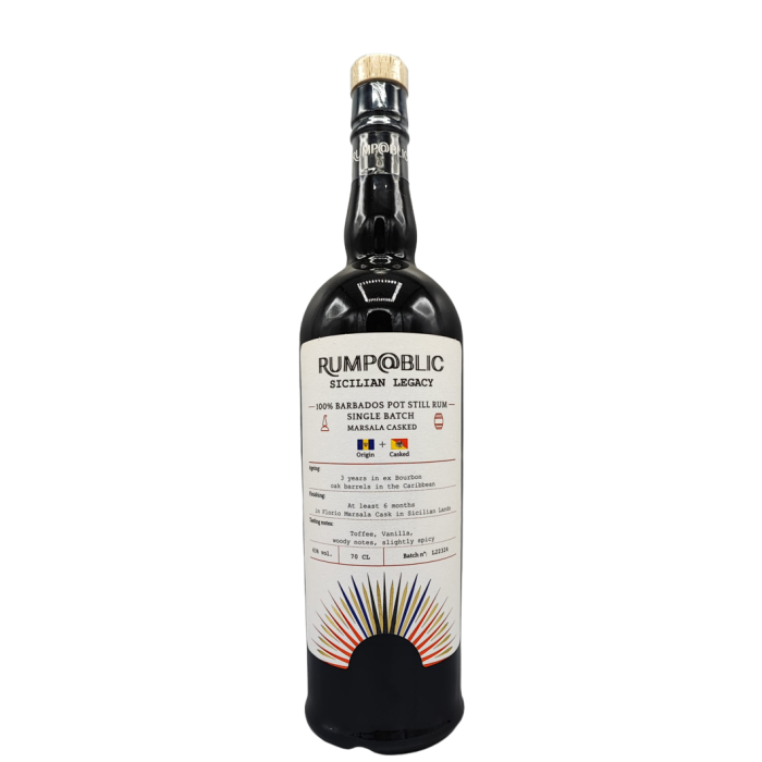 RHUM FLORIO RUMPABLIC SICILIAN 43% CL.70