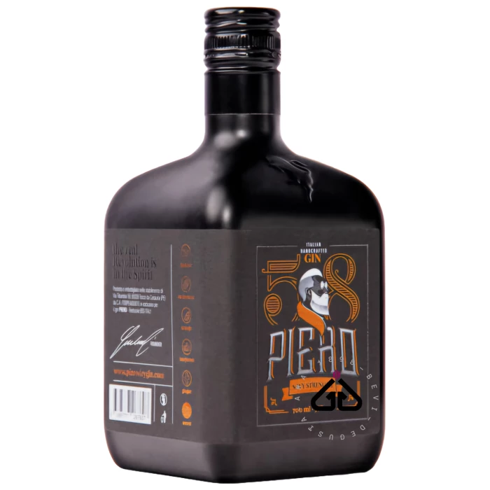 GIN PIERO NAVY STRENGHT 57,9% CL.70 #