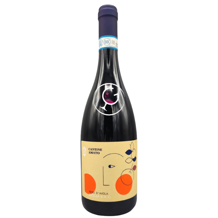 CANT.AMATO IGT NERO D'AVOLA 2020 CL.75 BIO #