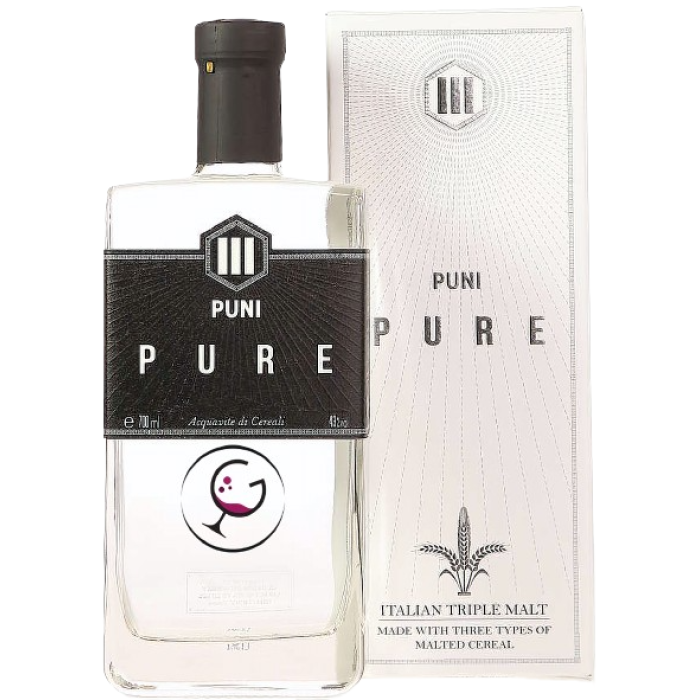 WHISKY PUNI PURE ACQUAVITE CEREALI 43% CL.70 ITALY