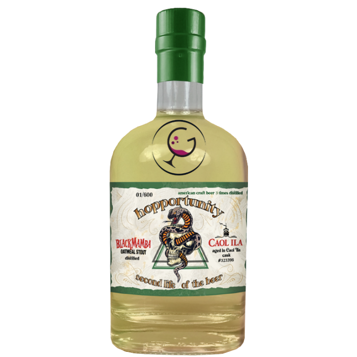 HOPPORTUNITY GREEN AVIATOR BLACKMAMBA FINIS. CAOL ILA CASK 40% CL.50 #