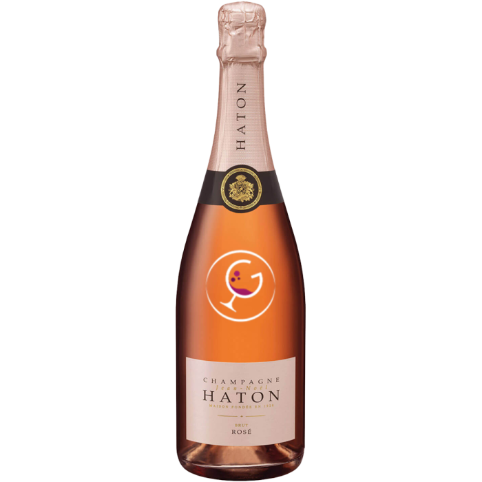 CHAMPAGNE HATON BRUT ROSE' CL.75