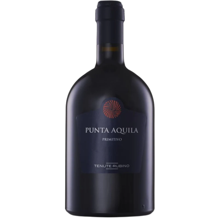 TEN.RUBINO mezze PRIMITIVO IGT PUNTA AQUILA 2019 CL.37,5