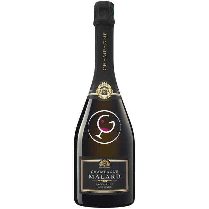 CHAMPAGNE MALARD BRUT BDNOIR EXCELLENCE CL.75 #