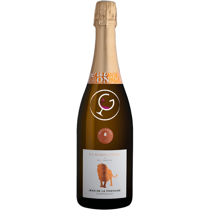 CHAMPAGNE J.D.L.FONTAINE BRUT MILL.MAJESTUEUSE CL.75