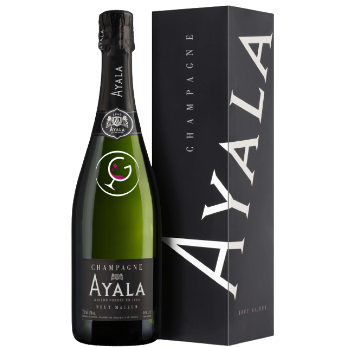 CHAMPAGNE AYALA BRUT MAJEUR CL.75