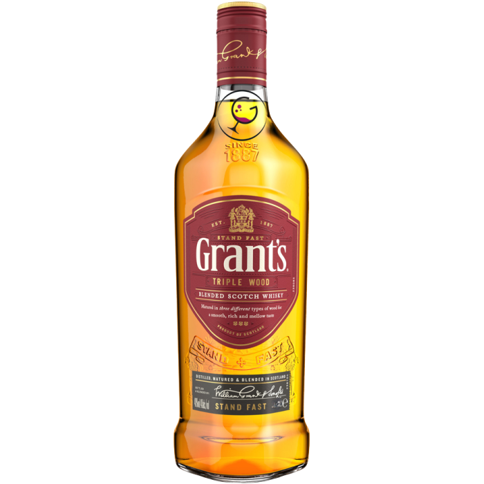 WHISKY GRANT'S FAMILY RESERVE 40% CL.70