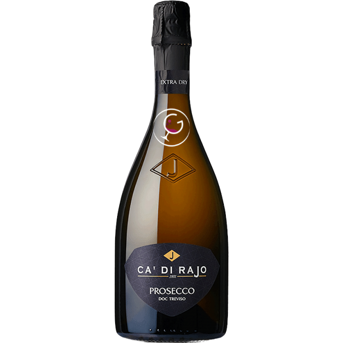 PROSECCO CA' DI RAJO TREVISO DOC EXTRA DRY CL.75