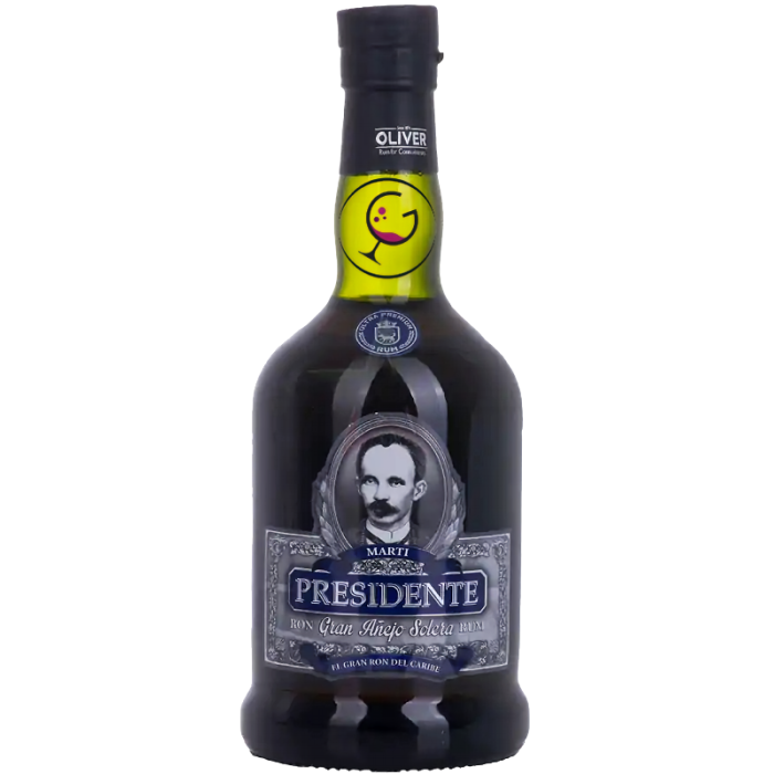 RHUM OLIVER'S PRESIDENTE MARTI GRAN ANEJO 40% CL.70