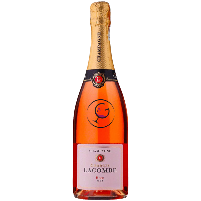 CHAMPAGNE GEORGES LACOMBE BRUT ROSE' CL.75