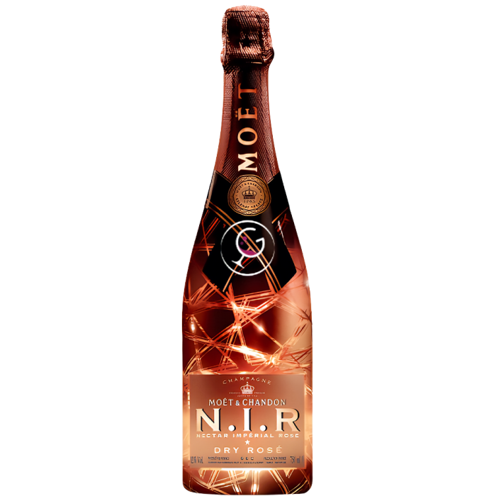 CHAMPAGNE MOET CHANDON ROSE' NECTAR IMPERIAL "NIR" CL.75