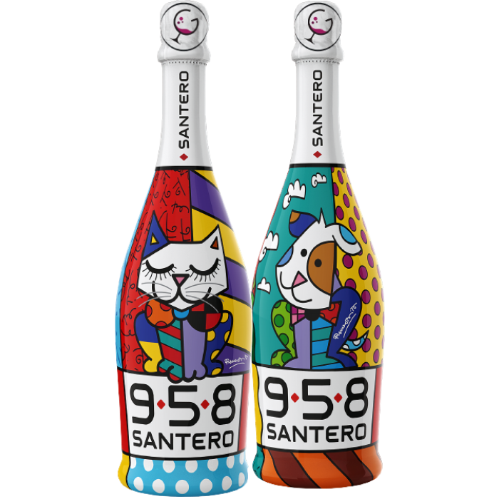 SPUMANTE SANTERO 958 ROMERO BRITTO CL.75