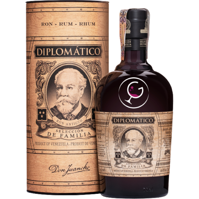 RHUM DIPLOMATICO SELECCION DE FAMILIA 43% CL.70