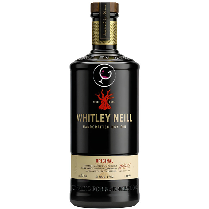 GIN WHITLEY NEILL LONDON DRY 43% LT.1