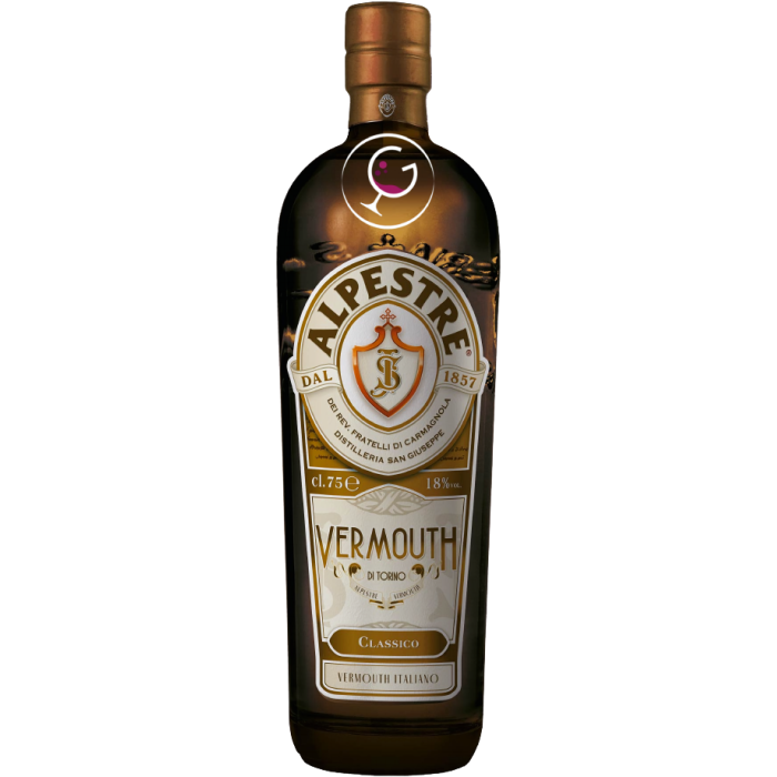 VERMOUTH ALPESTRE DI TORINO BIANCO 18% CL.75