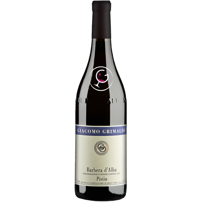 GIACOMO GRIMALDI BARBERA D'ALBA DOC "PISTIN" 2022 CL.75