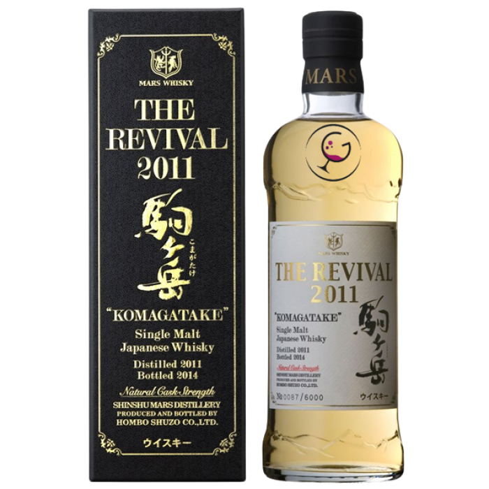 WHISKY MARS THE REVIVAL 2011 58% CL.70