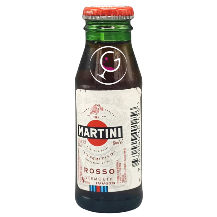 VERMOUTH mignon MARTINI ROSSO 15% ML.60x10pz VP