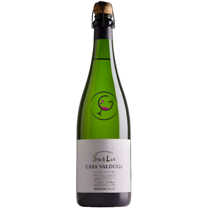 SPUMANTE CASA VALDUGA BRUT NATURE SUR LIE CL.75 #