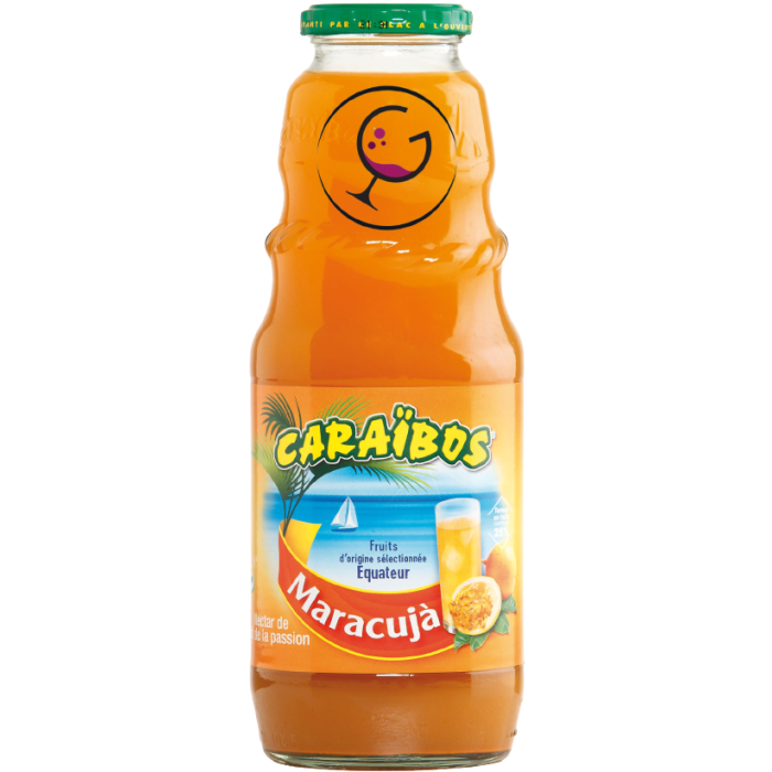 CARAIBOS SUCCO MARACUJA LT.1 VETRO VP