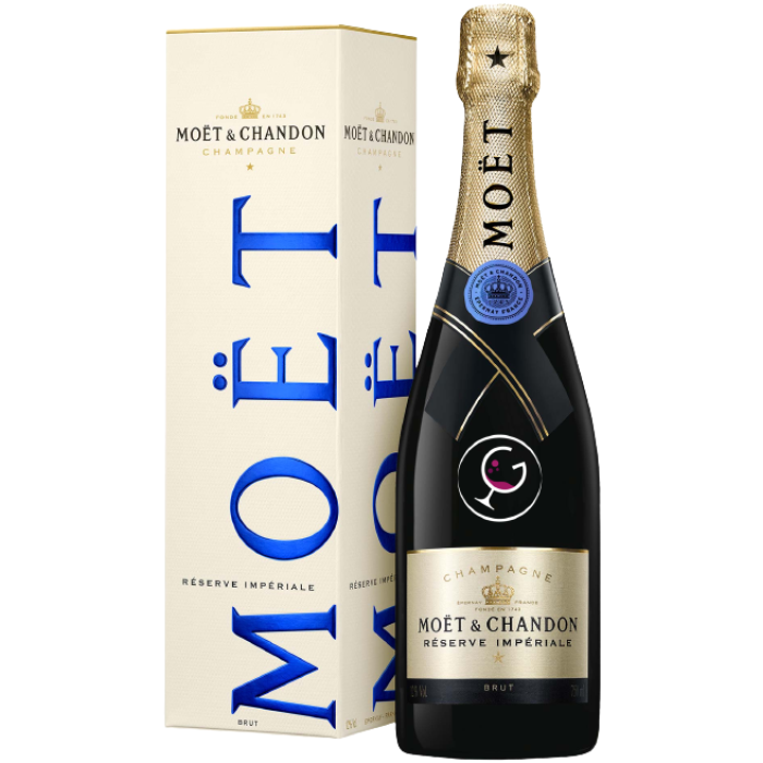 CHAMPAGNE MOET CHANDON IMPERIAL RESERVE BRUT CL.75 GB