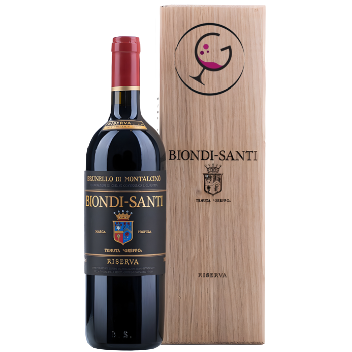 BIONDI-SANTI mgm BRUNELLO MONT.DOCG RISERVA 2016 LT.1,5 LEGNO