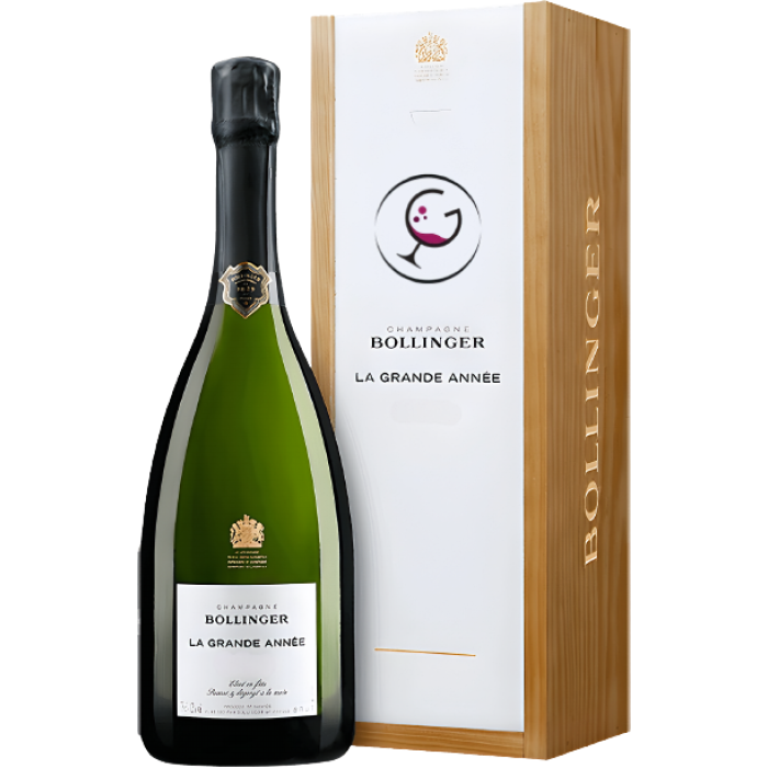 CHAMPAGNE BOLLINGER BRUT LA GRANDE ANNEE 2014 CL.75 GB