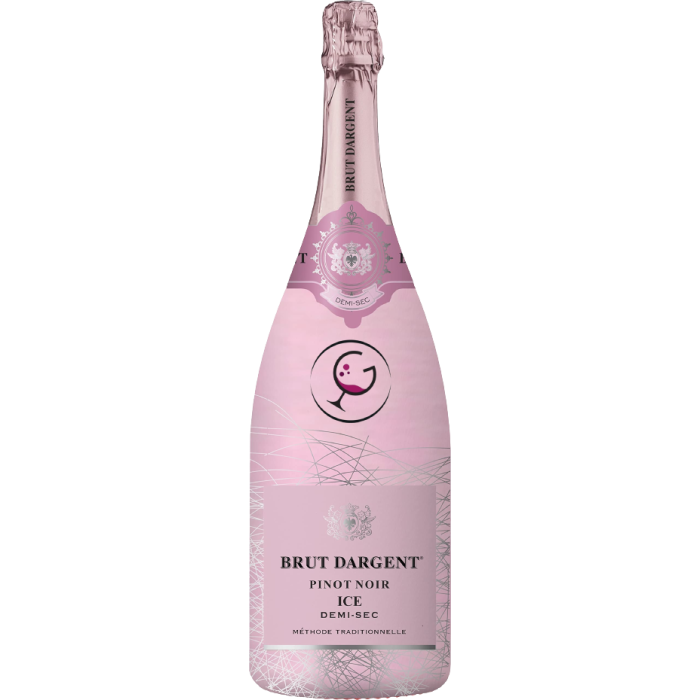 Meth. Traditionelle Demi-Sec Rosé "Brut Dargent" Magnum - Maison du Vigneron