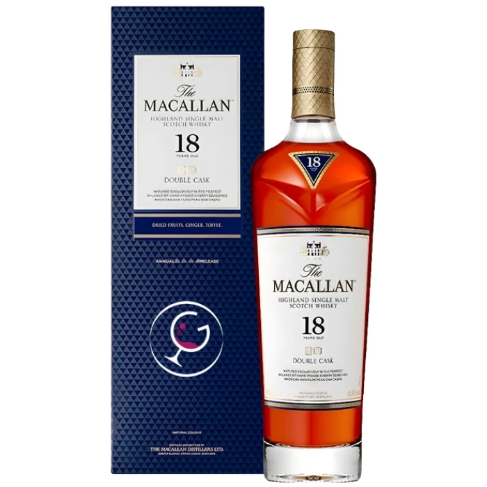 Whisky Macallan Highland Single Malt 18y Double Cask