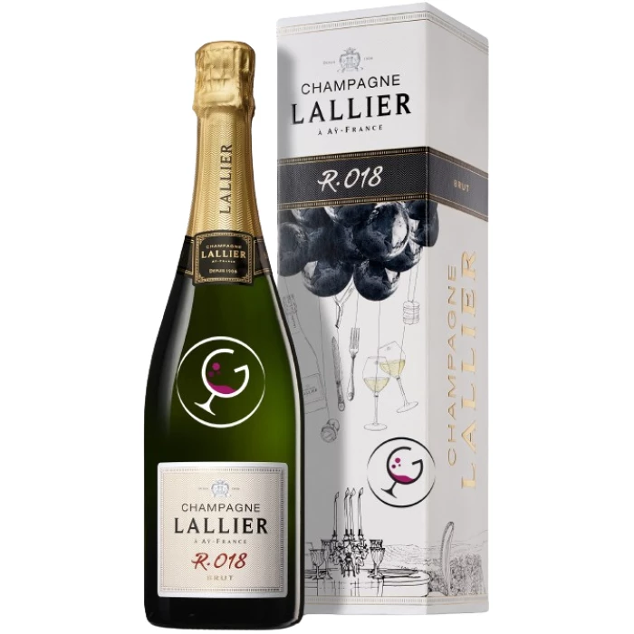 Champagne AOC Brut Cuvée R.018 - Maison Lallier