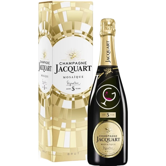 Champagne AOC Brut "Mosaique Signature 5y" - Jacquart