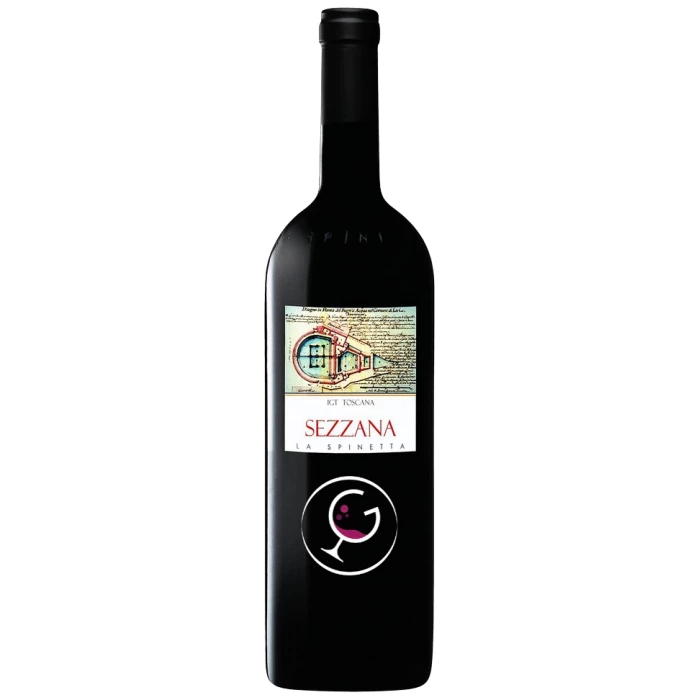 SPINETTA SEZZANA ROSSO TOSCANA 2001 IGT CL.75