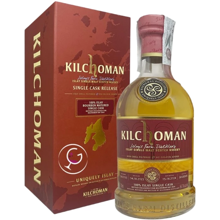 WHISKY KILCHOMAN SINGLE BOURB.CASK 6Y 59% CL.70 GB