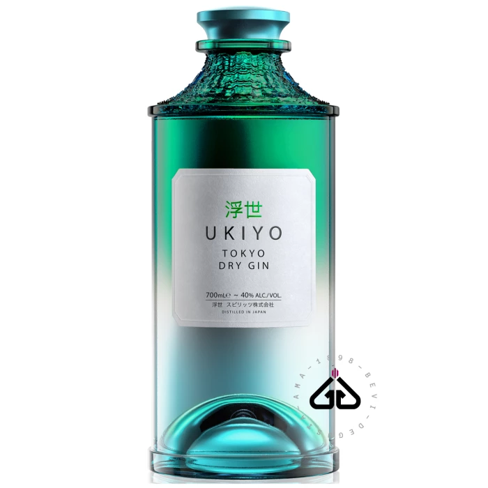 GIN UKIYO JAPANESE TOKIO DRY 40% CL.70