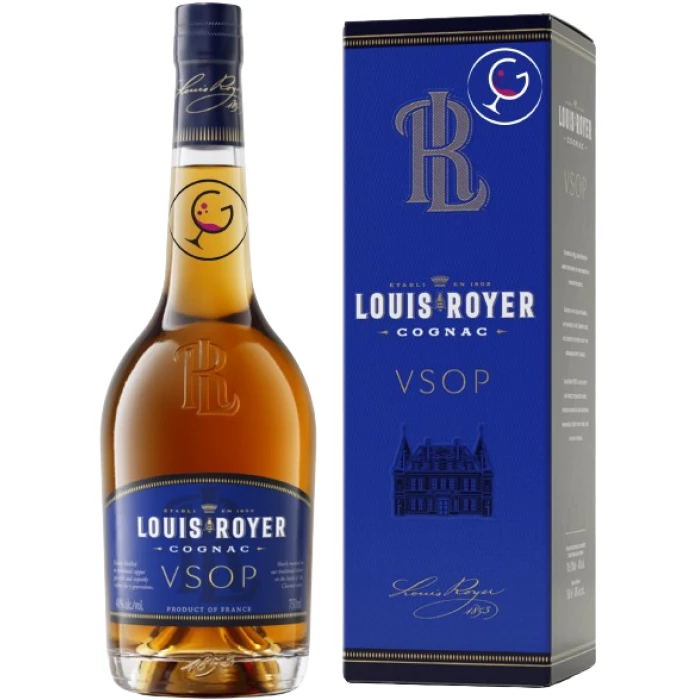 Cognac Louis Royer VSOP - 40% 70cl - Giftbox