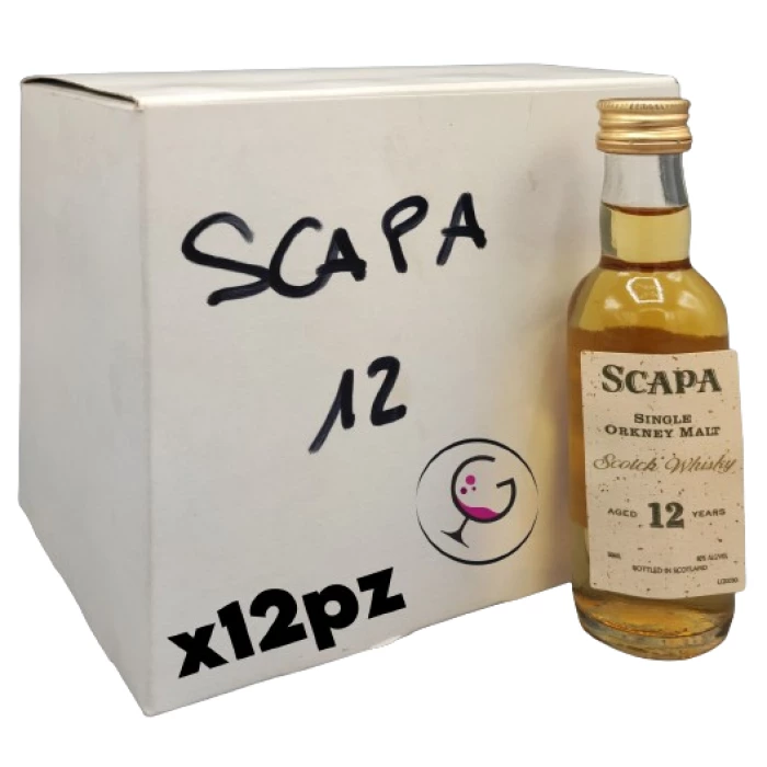 Whisky Scapa 12y Single Orkney Malt - 12pz x 5cl