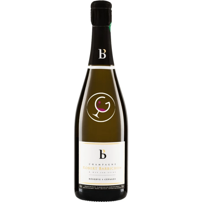 CHAMPAGNE BARBICHON RESERVE 4 CEPAGES CL.75 ##