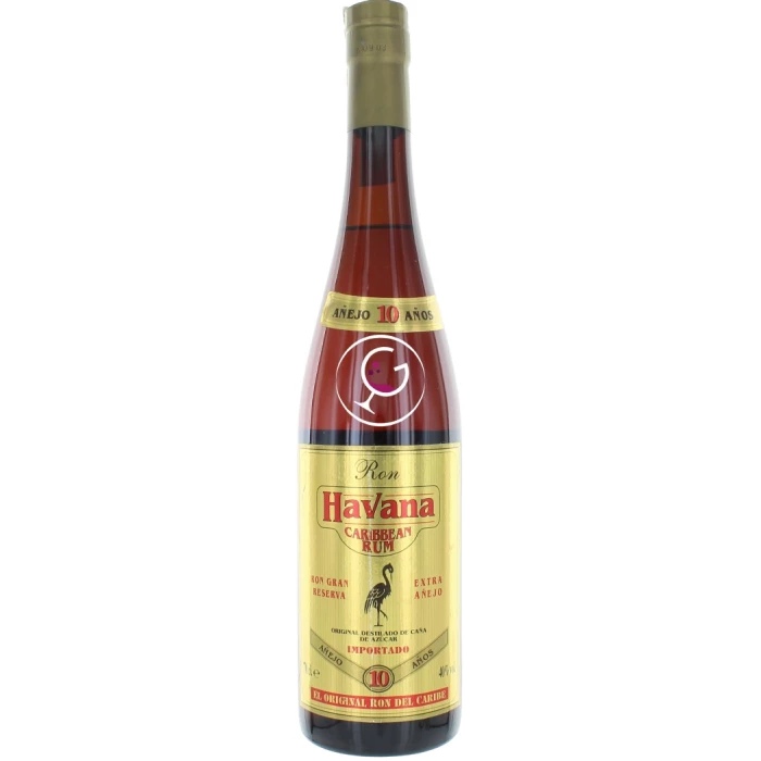 Rhum Havana Caribbean 10y - 70cl 40%vol by Bagnoli