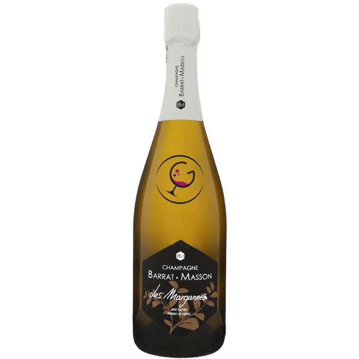 CHAMPAGNE BARRAT MASSON BRUT NATURE LES MARGANNES CL.75 BIO ##