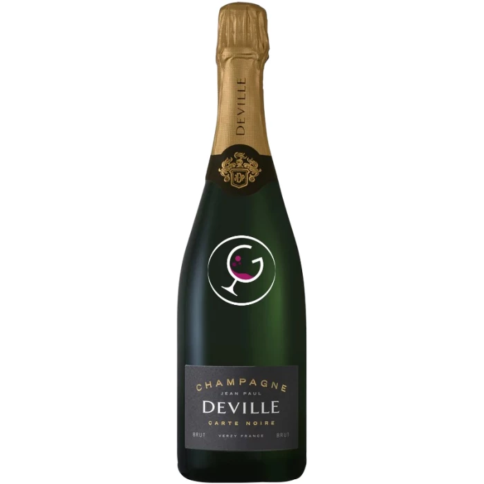 CHAMPAGNE JEAN PAUL DEVILLE BRUT CARTE NOIR CL.75 ##