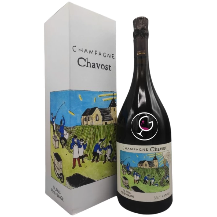 CHAMPAGNE mgm CHAVOST BRUT NATURE LT.1,5 SANS SULFITES GB