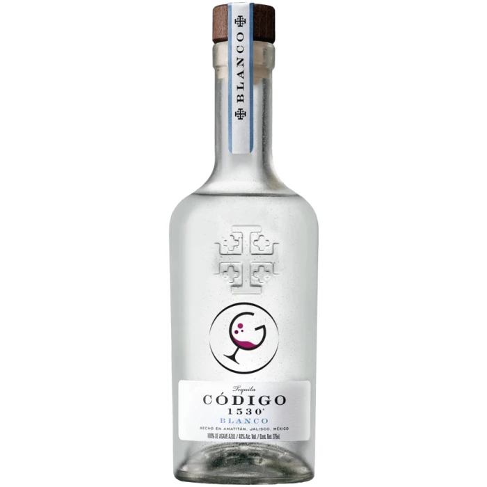 TEQUILA CODIGO BLANCO 100%AGAVE 38% CL.70