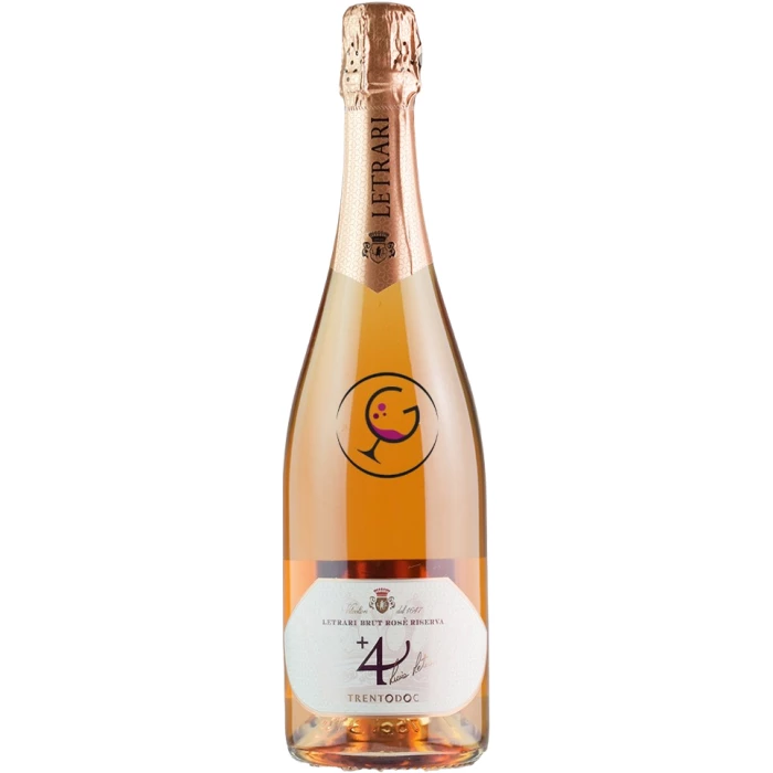 TrentoDOC Brut Rosé Riserva "+4" - Letrari