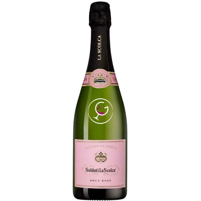 SPUMANTE SOLDATI LA SCOLCA VSQ BRUT ROSE' CL.75