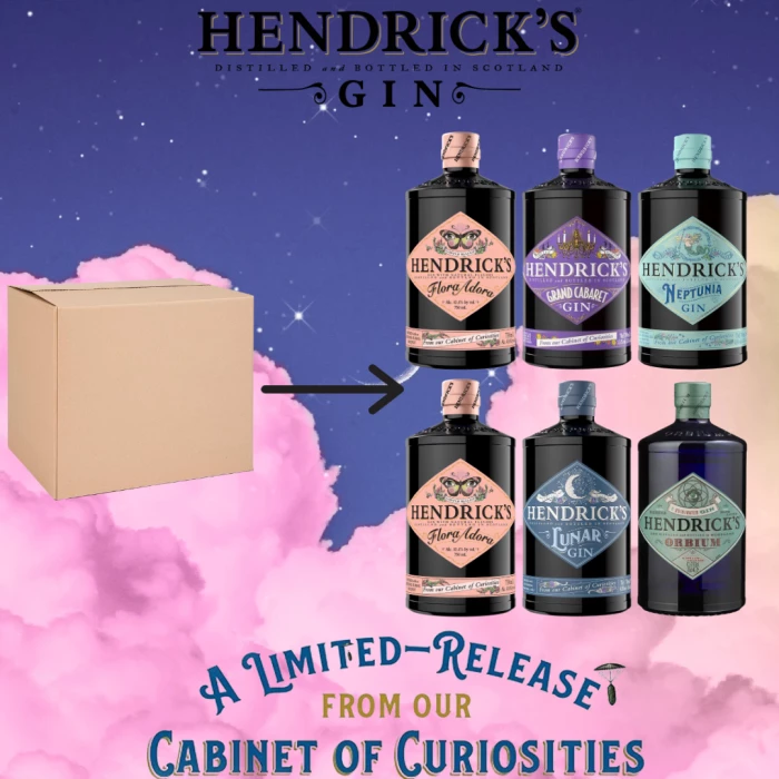 Box Special Release "Cabinet of Curiosities" by Hendrick's -A1-